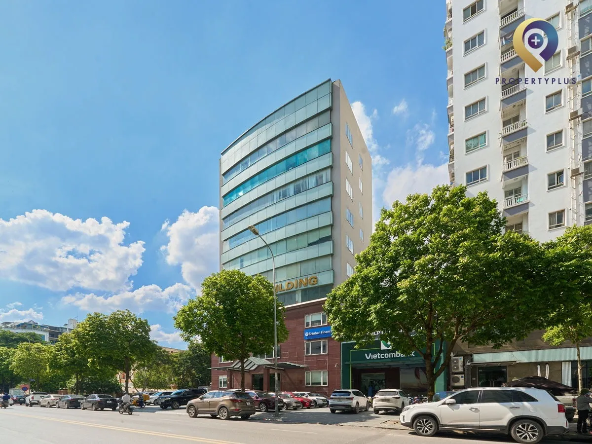 Toàn cảnh Lotus Building nổi bật tại Quận Cầu Giấy